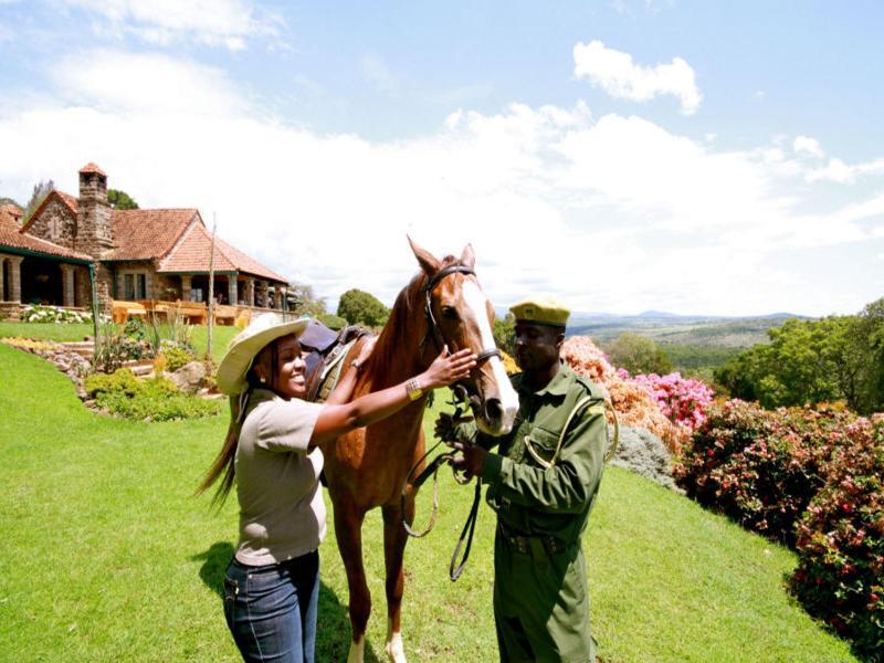 Hotel The Aberdare Country Club Mweiga Exterior foto
