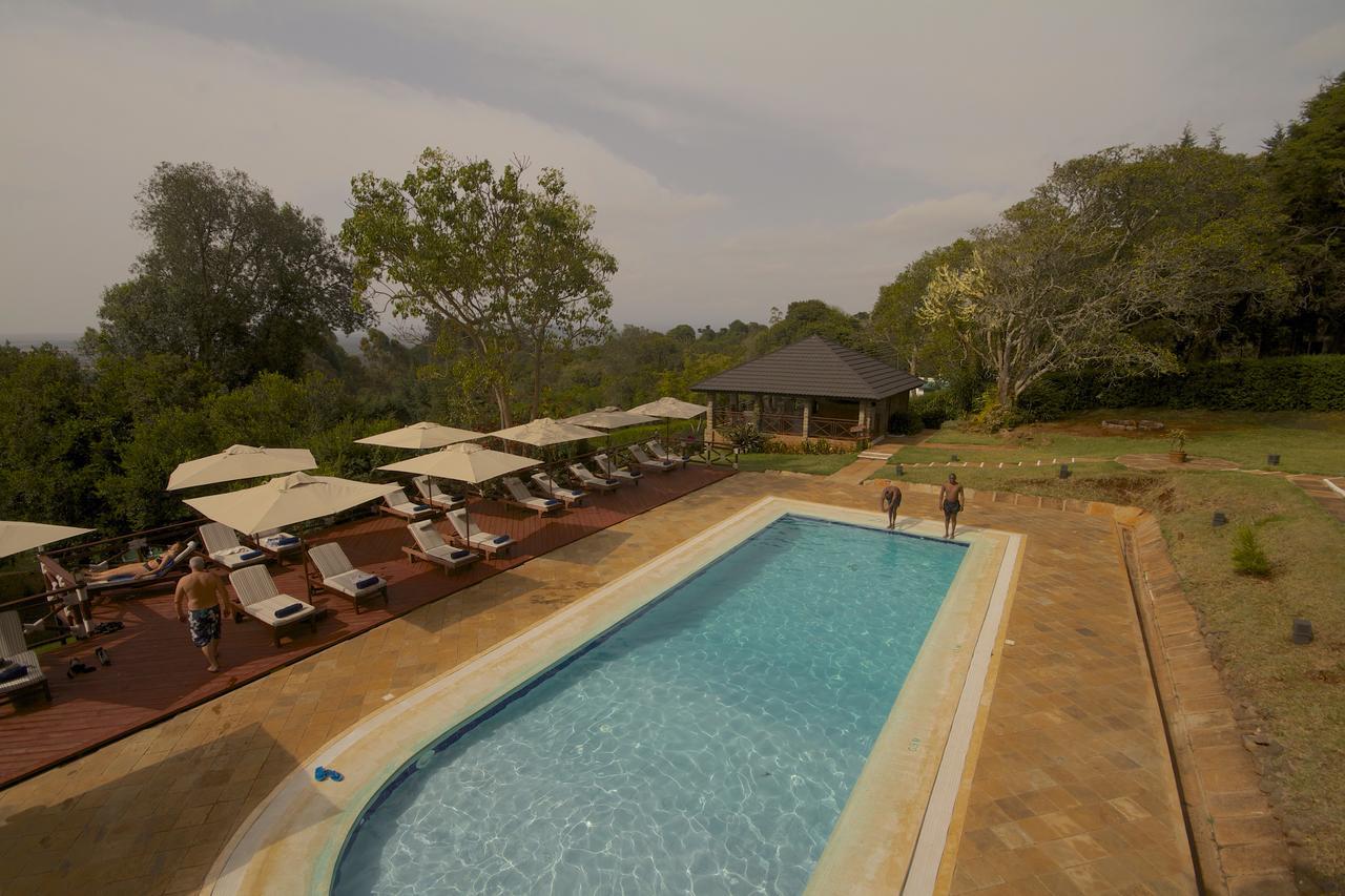 Hotel The Aberdare Country Club Mweiga Exterior foto