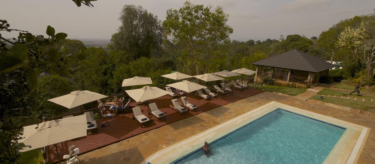 Hotel The Aberdare Country Club Mweiga Exterior foto